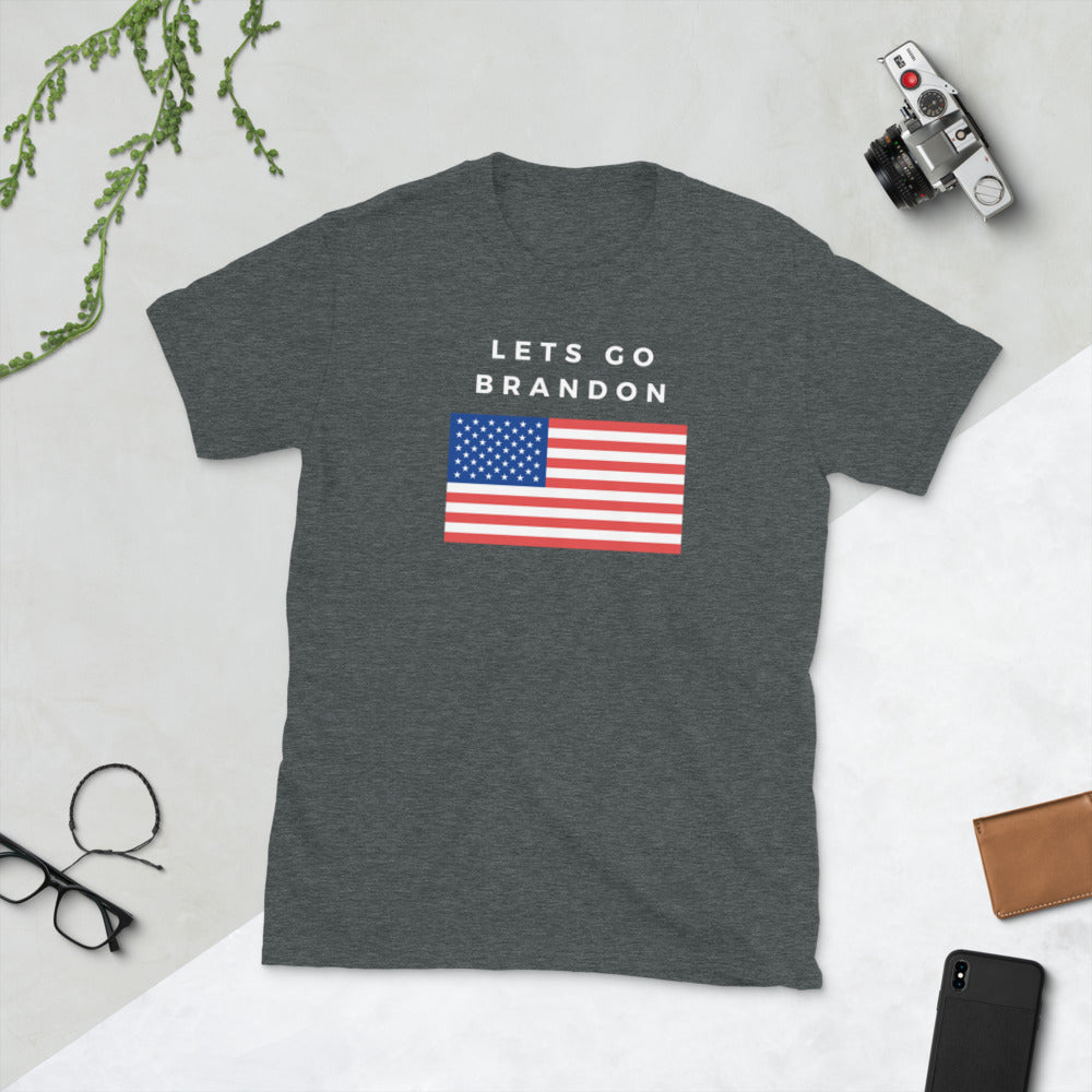 Lets Go Brandon Flag T-Shirt