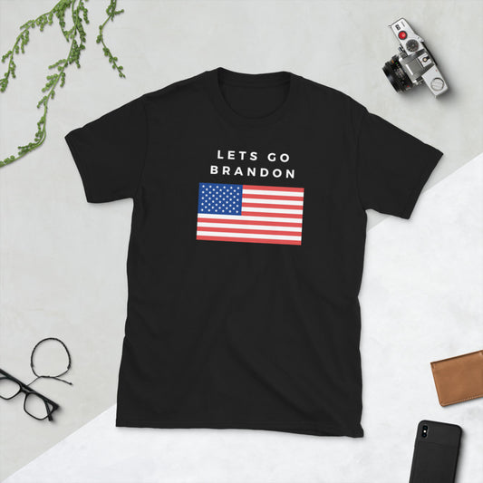 Lets Go Brandon Flag T-Shirt
