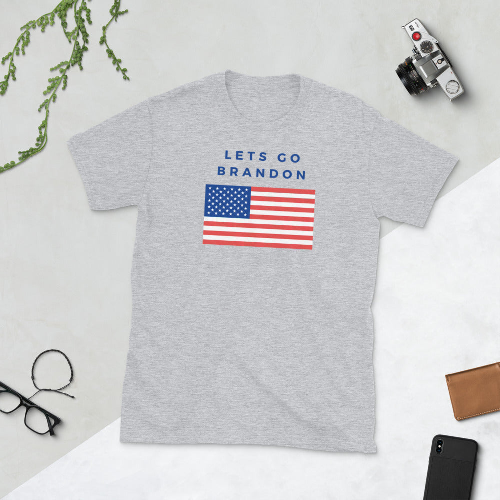 Lets Go Brandon Flag T-Shirt