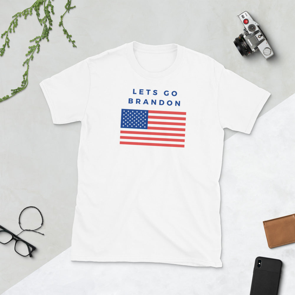 Lets Go Brandon Flag T-Shirt